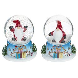 GAEM Фигурка декор в стекл шаре "Гном", D4,5 см, L5,5 W5 H6 см, 2в.