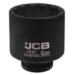 Головка ударная глубокая 64мм (12гр.), 3/4'' JCB JCB-46810064