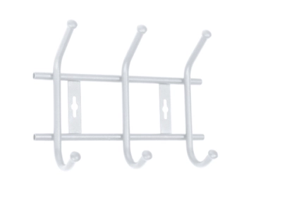 Вешалка настенная ВНТ3М (ВНТ3М/МБ матовый белый)