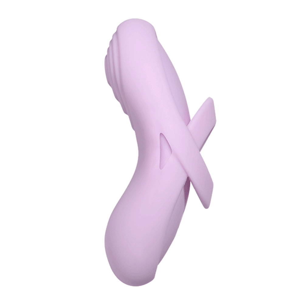 Сиреневый вибростимулятор на пальцы с функцией нагрева Svakom Echo 2 Flexible Finger Vibrator SC511B-PL