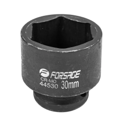 Головка ударная 30мм (6гр.) 1/2'' Forsage F-44530