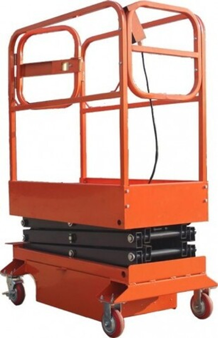 Передвижной телескопический подъемник TOR GTJY ножничный 500 кг 6 м (от сети) 1009044