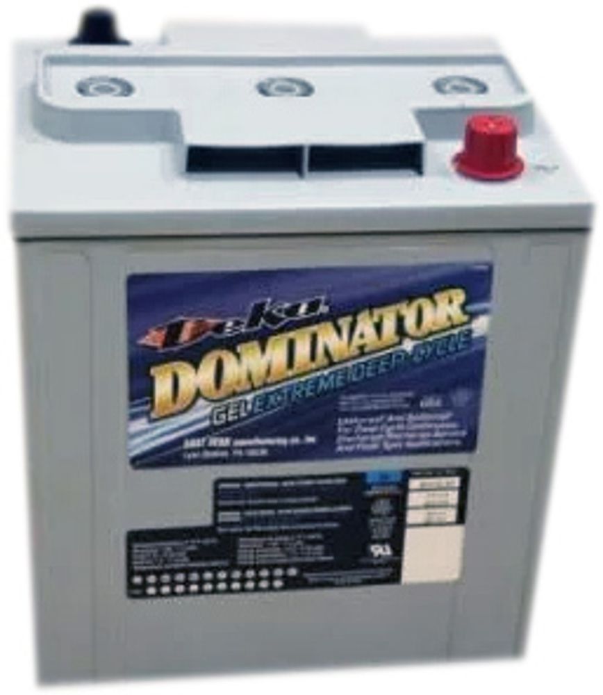 Аккумулятор тяговый Deka Dominator 8GTE35 6В GEL 189а/ч, необслуживаемый