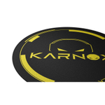 Напольный круглый коврик Karnox FLOOR Mat - 2 мм - Logo (KAFM85-01)