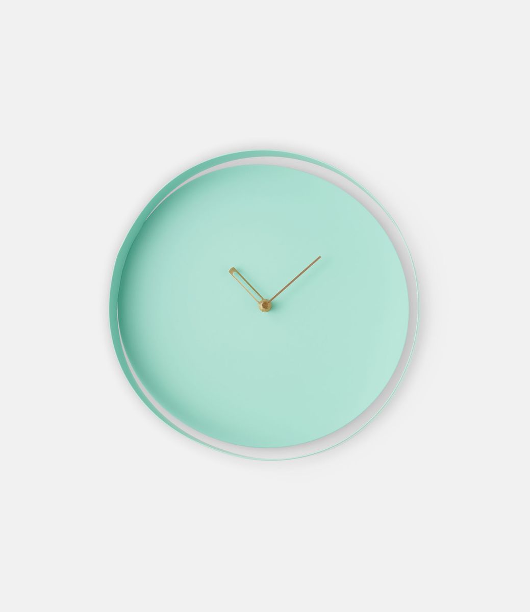 Beyond Object Orbis Turquoise — настенные часы
