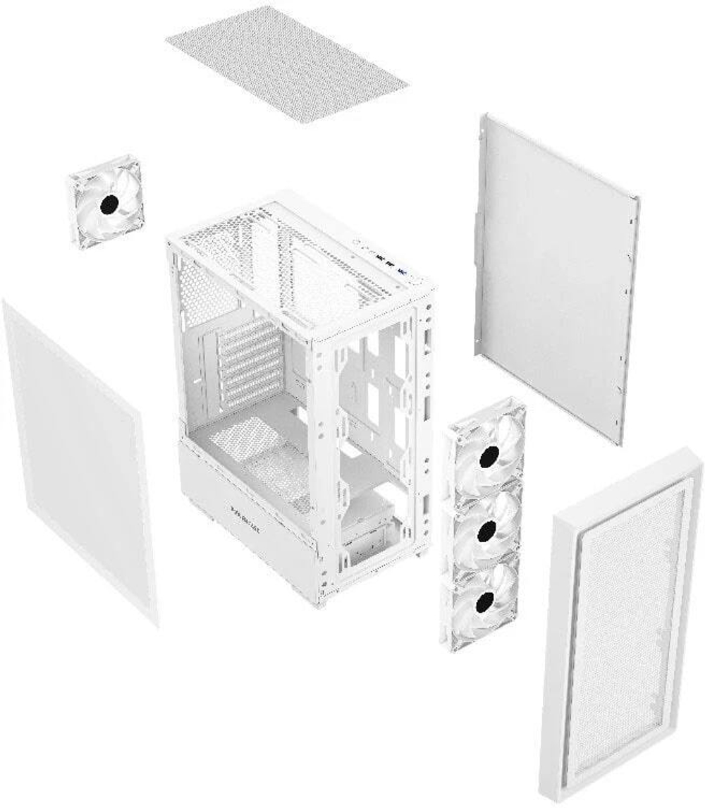 Корпус ATX Powercase Mistral AY4W ARGB
