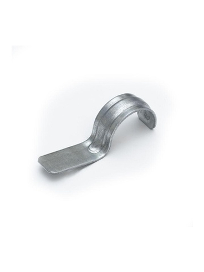 Скоба крепежная однолапковая СМО d25-26мм для монтажн. пистолета без отверст. метал. (уп.100шт) Промрукав PR08.2756