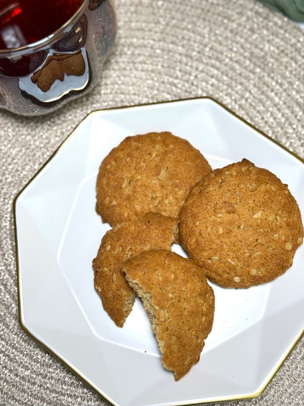 Печенье домашнее овсяное хрустящее со злаками 500гр.