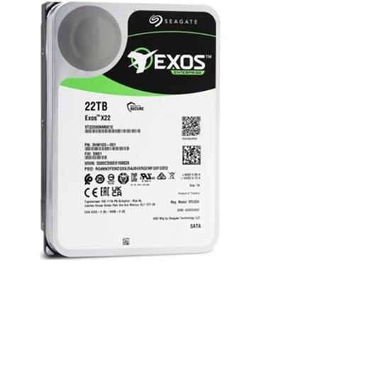 Серверный жесткий диск HDD SEAGATE Exos ST22000NM001E