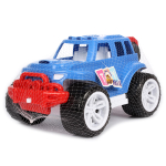 Пластмассовая игрушечная машина "Джип новый", сетка РР 2023-025