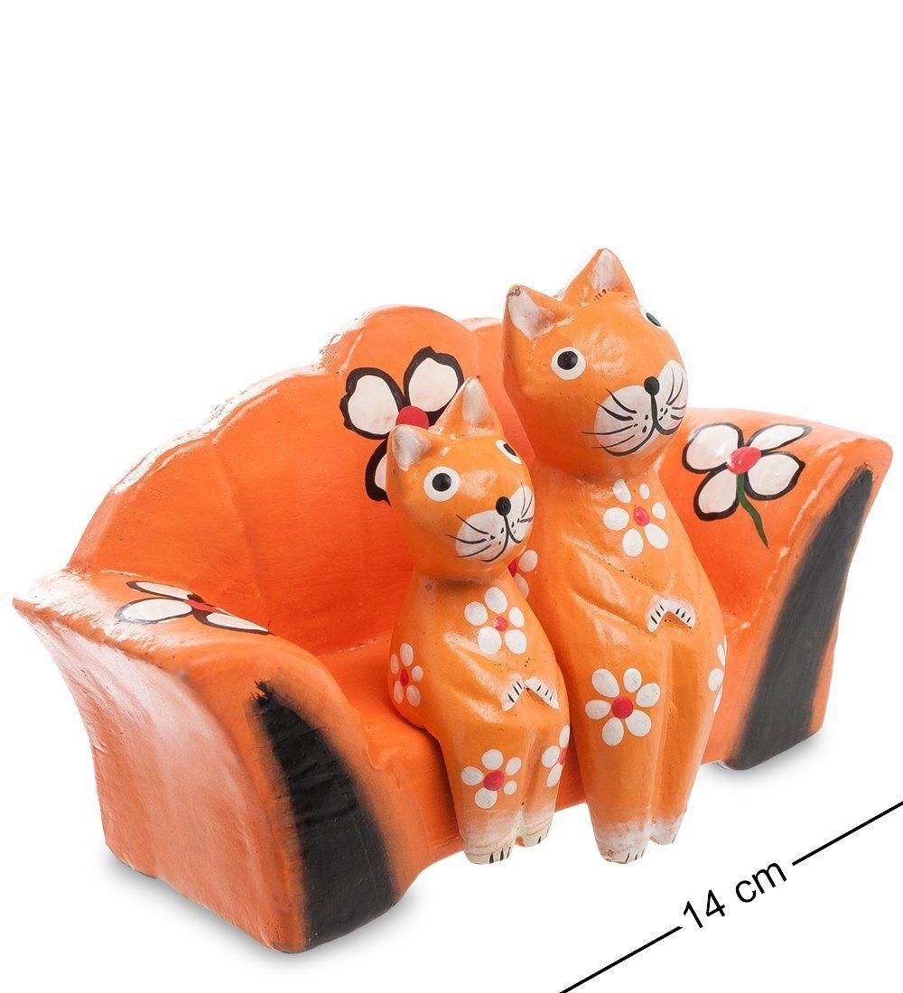 Decor and Gift 28-052 Статуэтка mini КОШКИ на диване