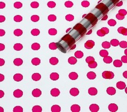 Пленка прозрачная "Крафтовый горох" (10м)