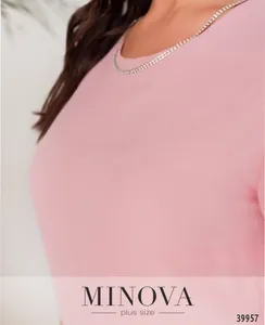 Платье 3148B-пудра Minova