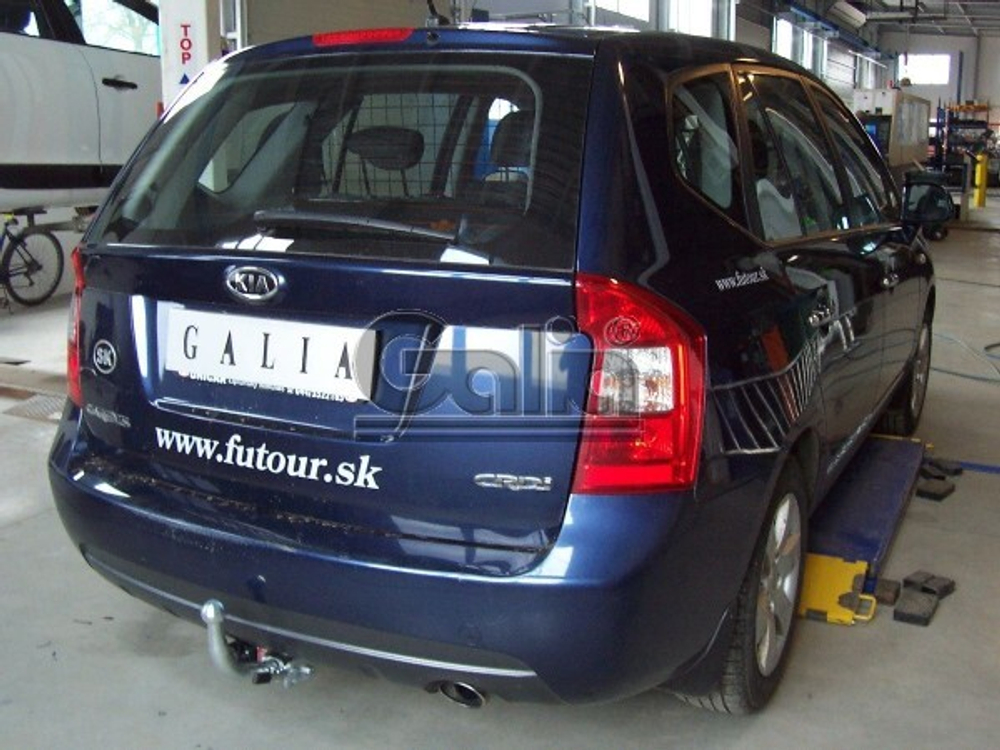 Фаркоп оцинкованный Galia K032A для Kia Carens 2006-2013(паспорт и сертификат в комплекте)(без электрики)