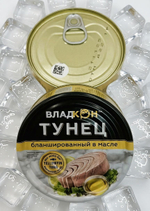 Тунец бланшированный в масле 170г