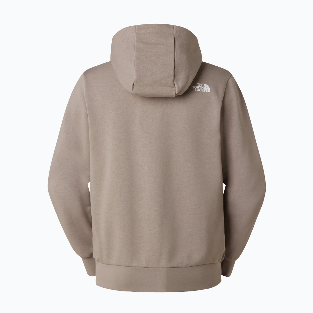 Толстовка The North Face Simple Dome Light Regular Full Zip Hooded stone slab