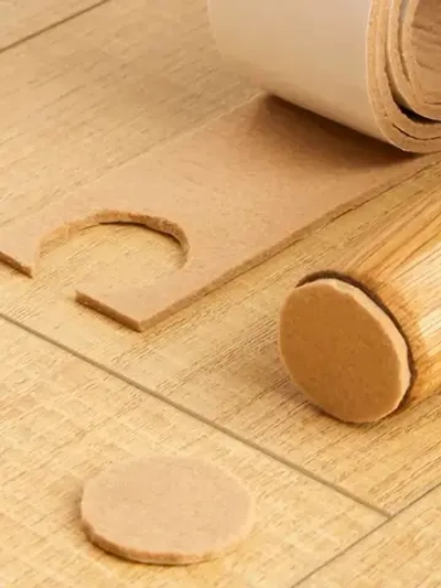 Накладки на ножки стула, войлочные наклейки для мебели, 1 метр aleshin home