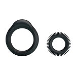 Набор из 2 эрекционных колец 3,5см и 4,5см Baile Ring Manhood BI-210153