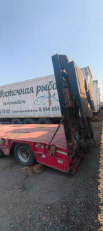 SINANLI TANKER ST4* Полуприцеп тяжеловоз 4 оси ST4FLF (Раздвижной)