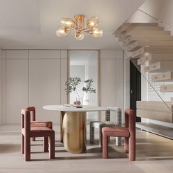 Потолочная люстра Arte Milano Napoli-6366 336366/5 FGD