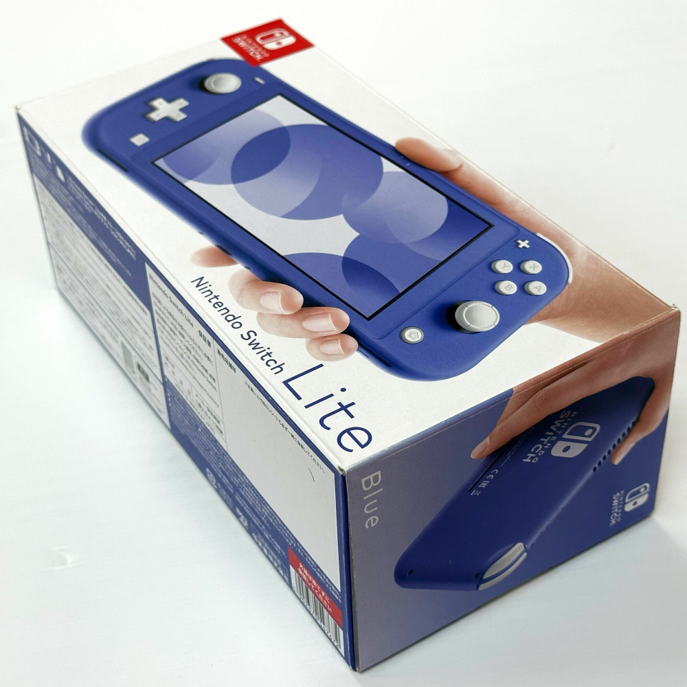 Игровая приставка Nintendo Switch Lite 32 ГБ, без игр, синий