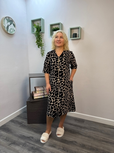 Халат женский "315 В.П" молния (Нонна)