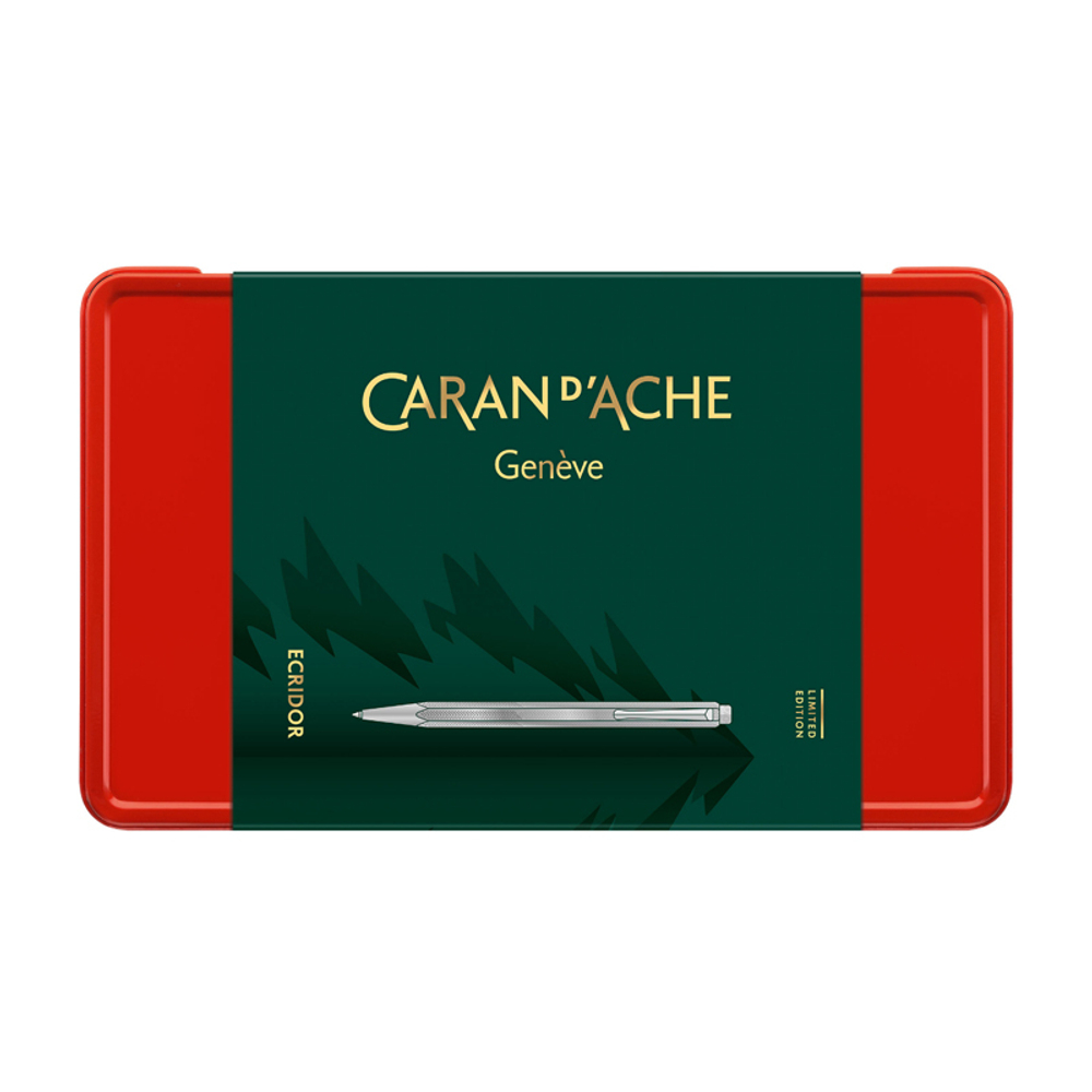 Подарочный набор - Carandache Ecridor, шариковая ручка M + чехол