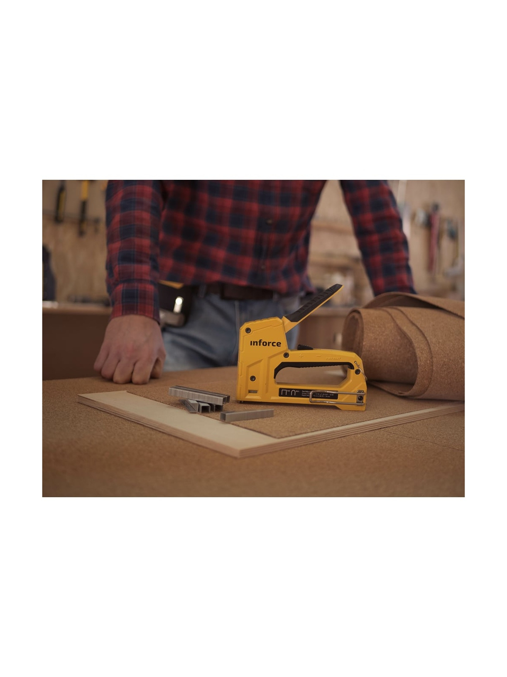 Профессиональный степлер 6 в 1 Inforce 06-14-07