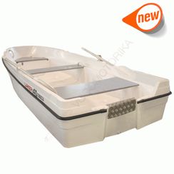 Лодка стеклопластиковая LAKER V410 (белый)