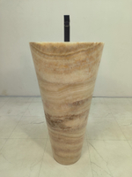 Раковина напольная из оникса Yellow ON-61357 (45*45*90)