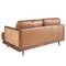 Двухместный диван Angel Cerda 6176, коричневая кожа