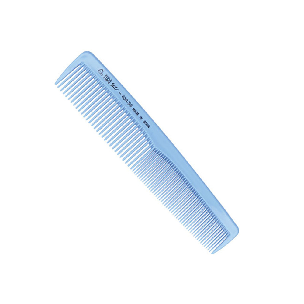 Парикмахерская расчёска Eurostil 00454/99, голубая