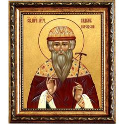 Вадим Персидский Святой преподобномученик. Икона на холсте.