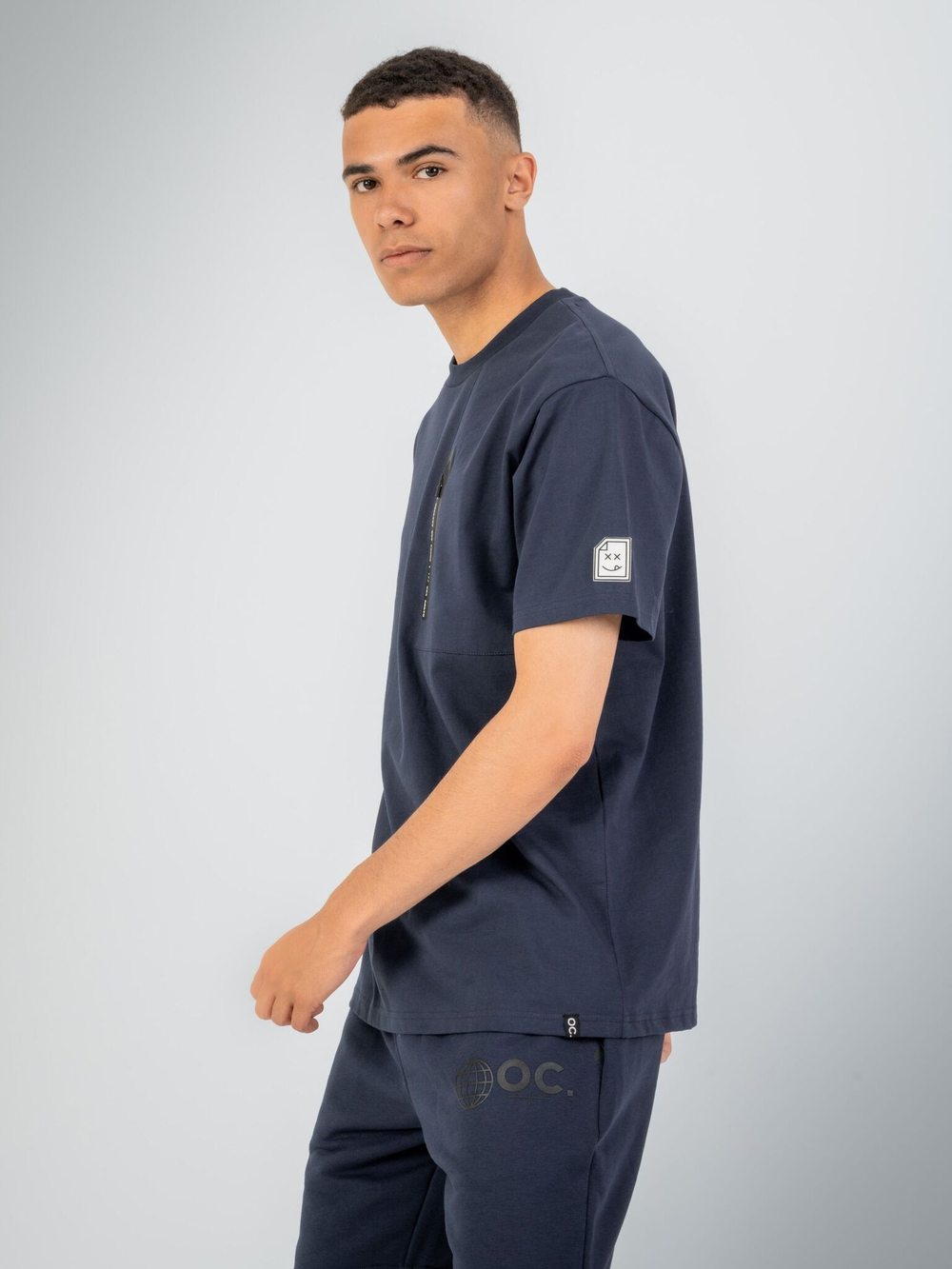 Футболка мужская ORIGINAL CREATOR HTML ZIP T-SHIRT, Темно-синий