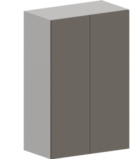 Кухня Модуль ШВ 609 Белый /Грей софт