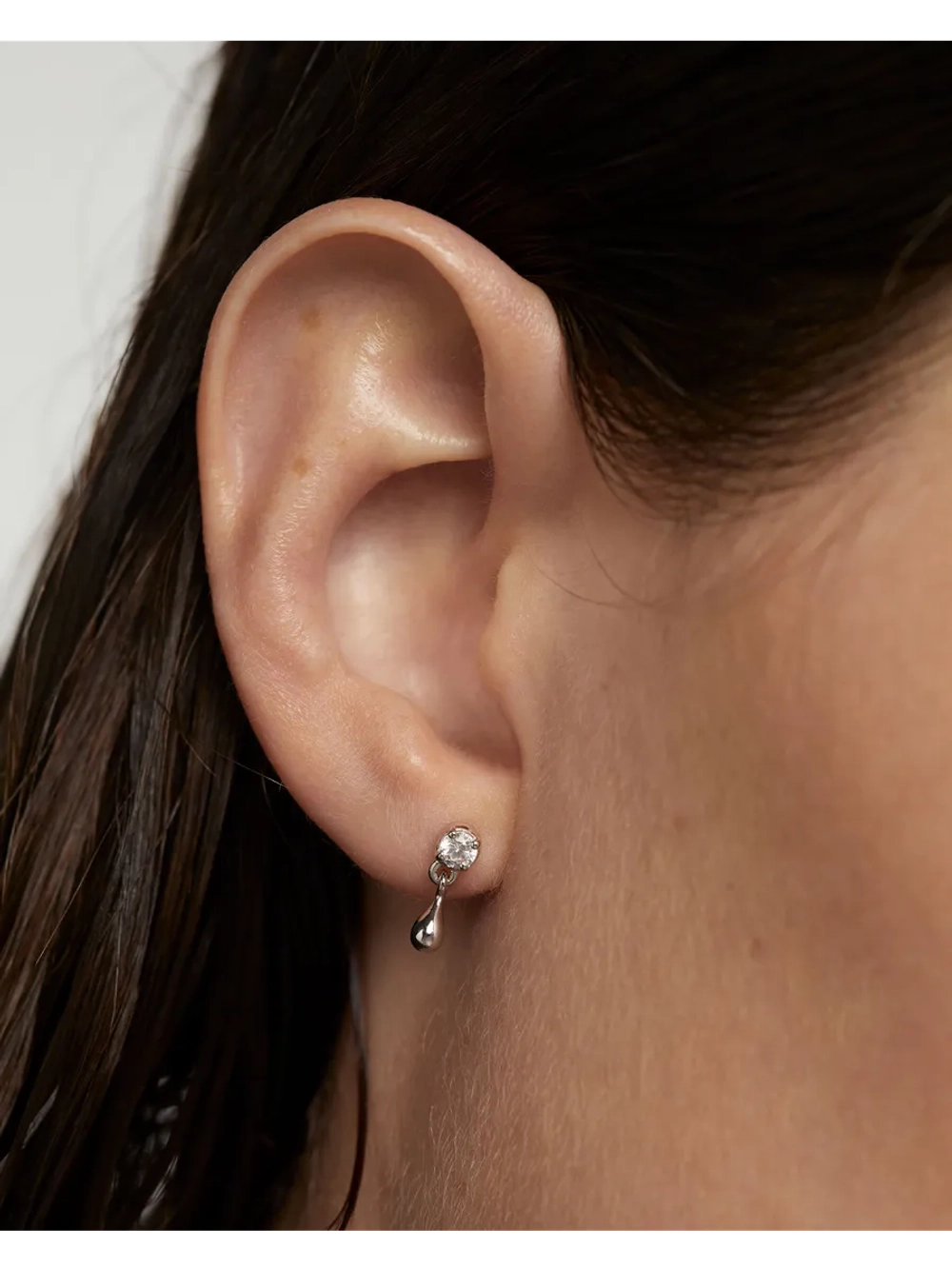 Одиночная серьга женская PDPaola Water PG02-027-U