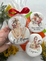 Имбирные пряники на 8 марта вкусный подарок