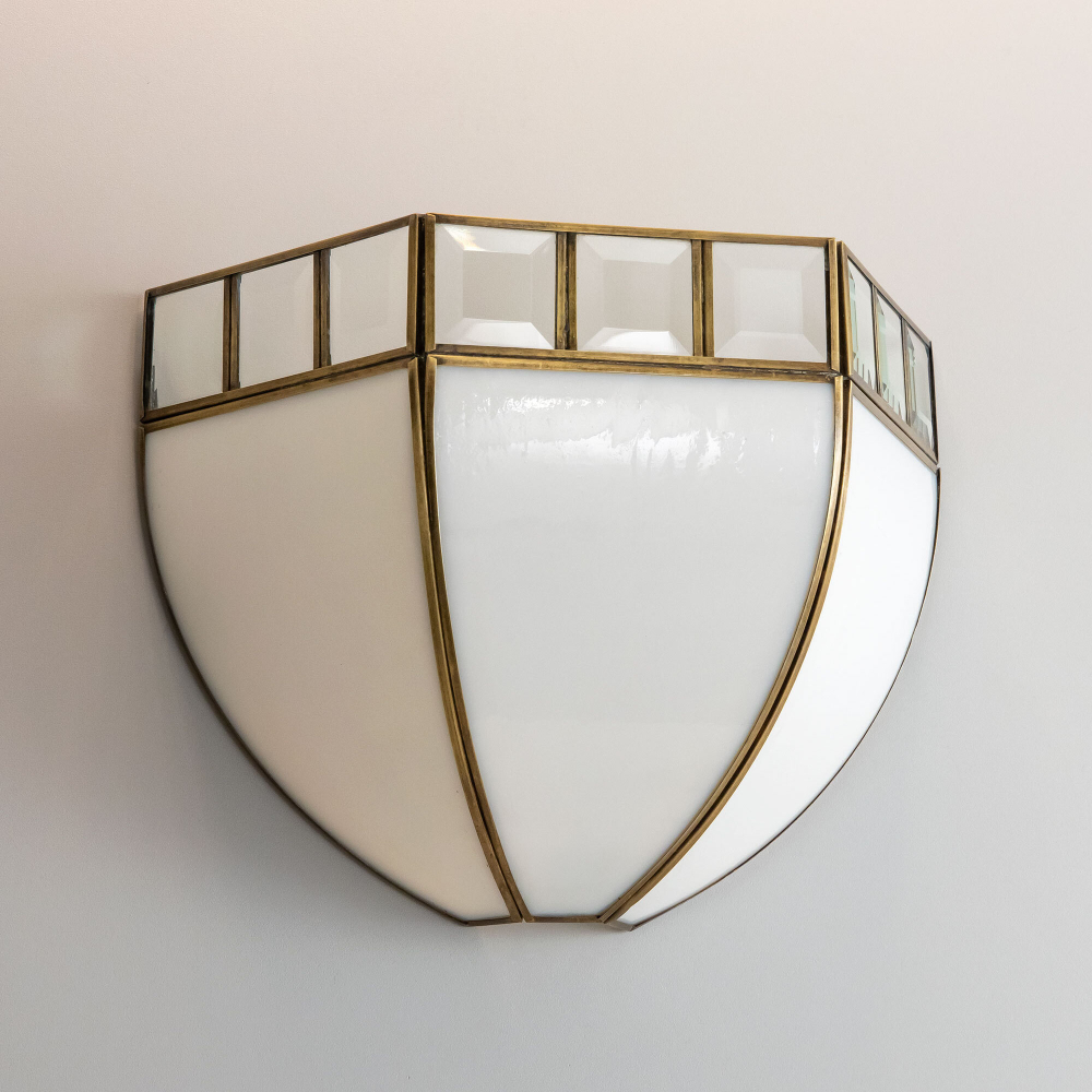 Citilux Шербург-1 CL440312 Бра витражное Бронза