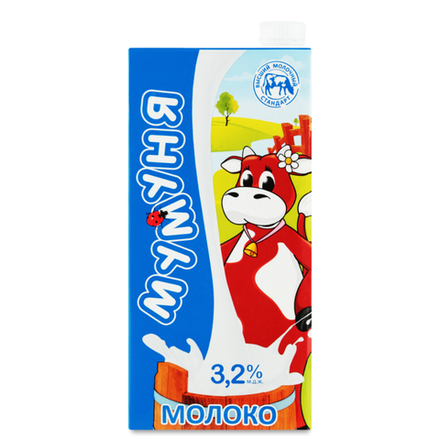 Молоко Мумуня 3,2% 1 л т/п