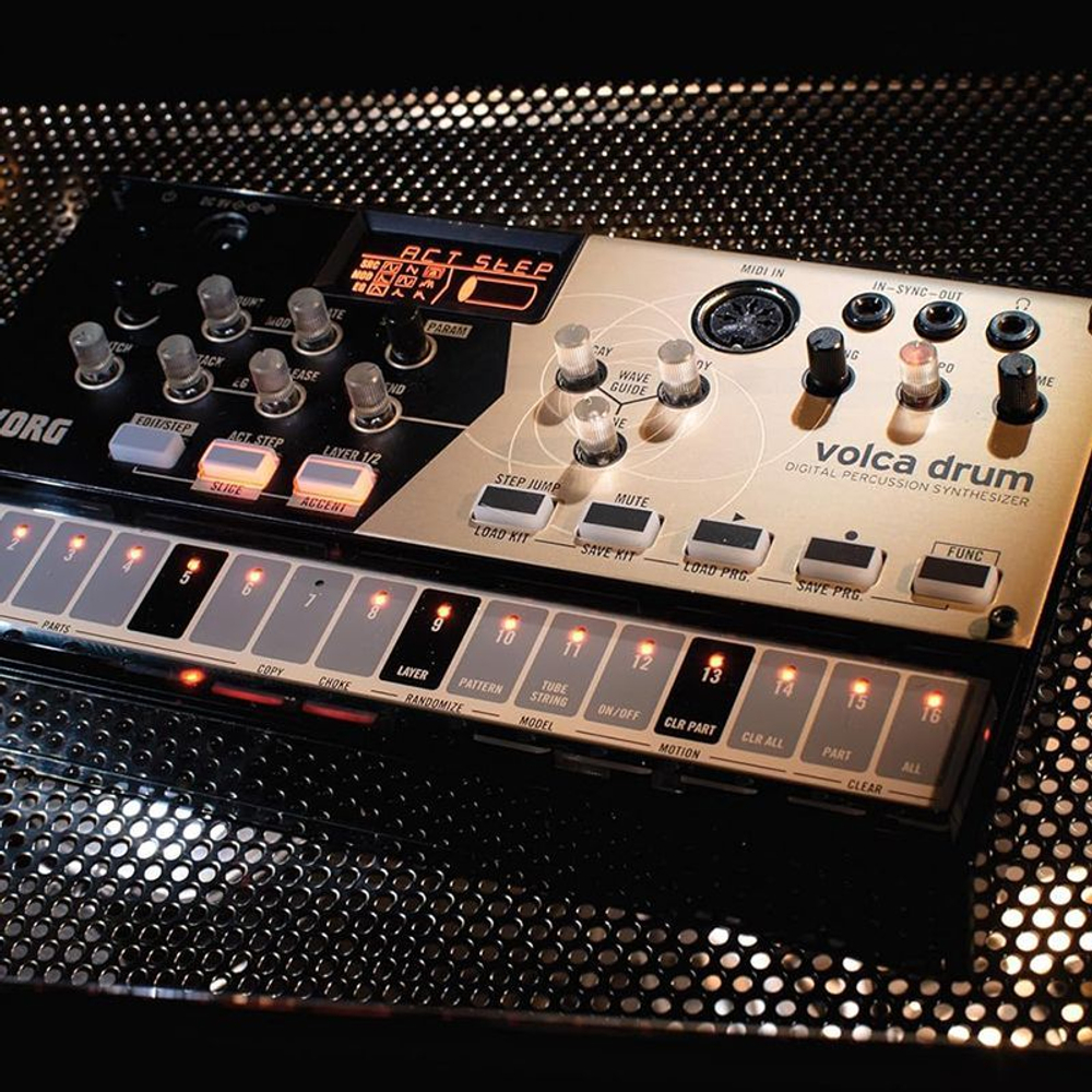 Korg Volca Drum Цифровой ударный синтезатор налоговый синтезатор(Подарите европейский стандартный адаптер)