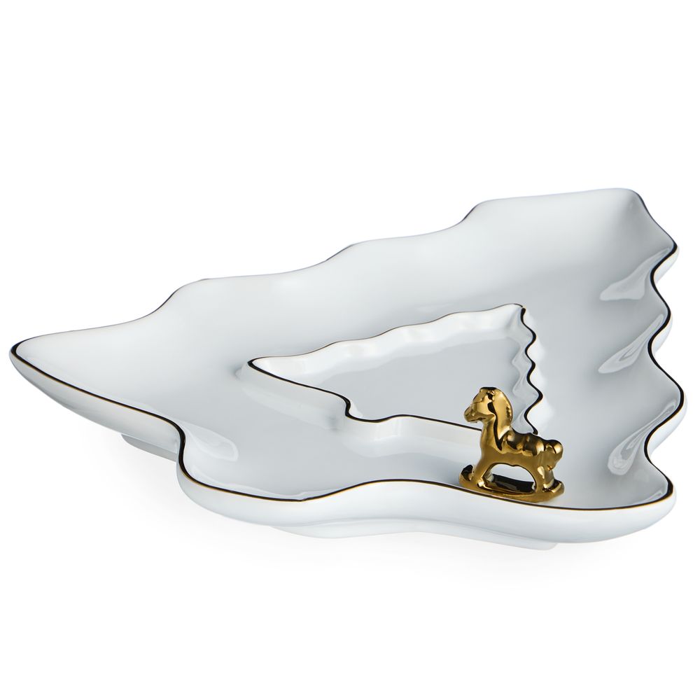 БЛЮДО СЕРВИРОВОЧНОЕ 27,5Х22,8Х4,5 СМ