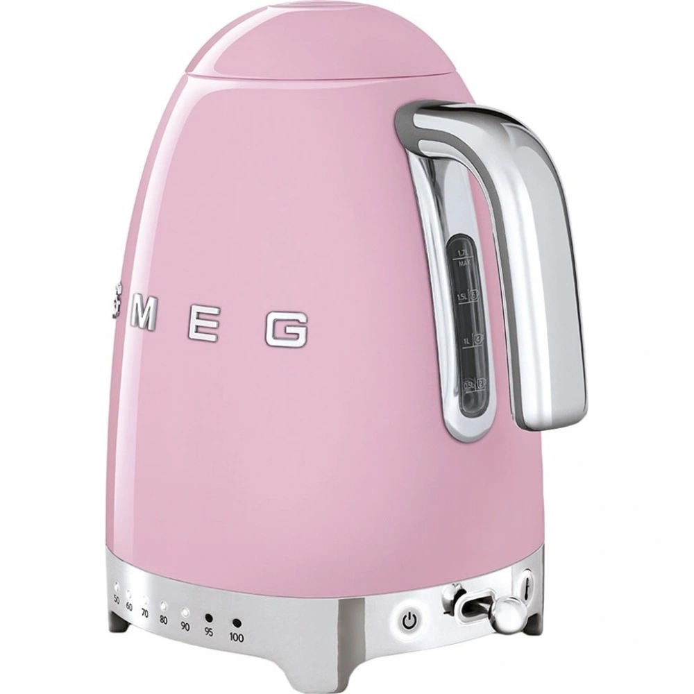 Чайник электрический Smeg KLF04PKEU розовый