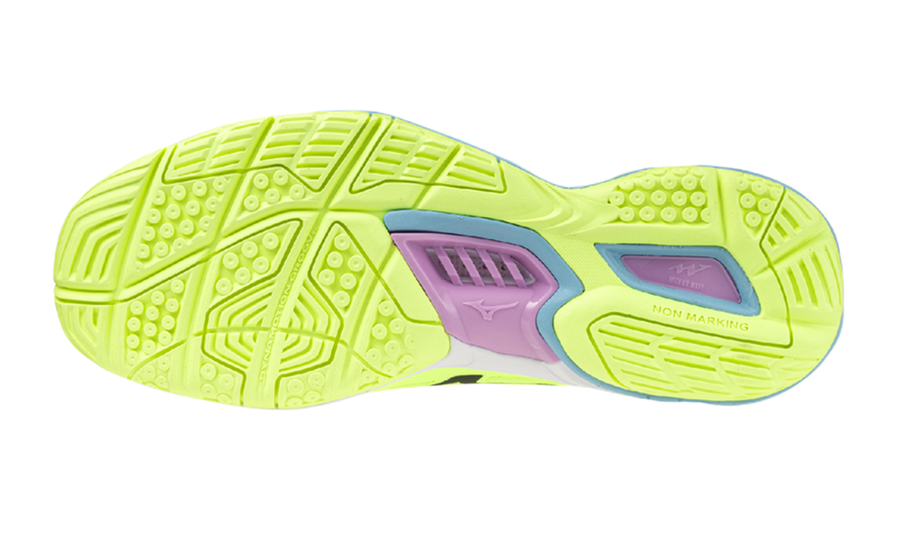 Мужские кроссовки для бадминтона/сквоша Mizuno Wave Stealth 6 - желтый