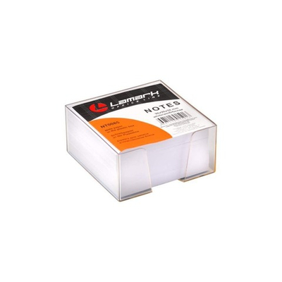 Блок бумаги в боксе 9*9*5 Lamark белая NT0085