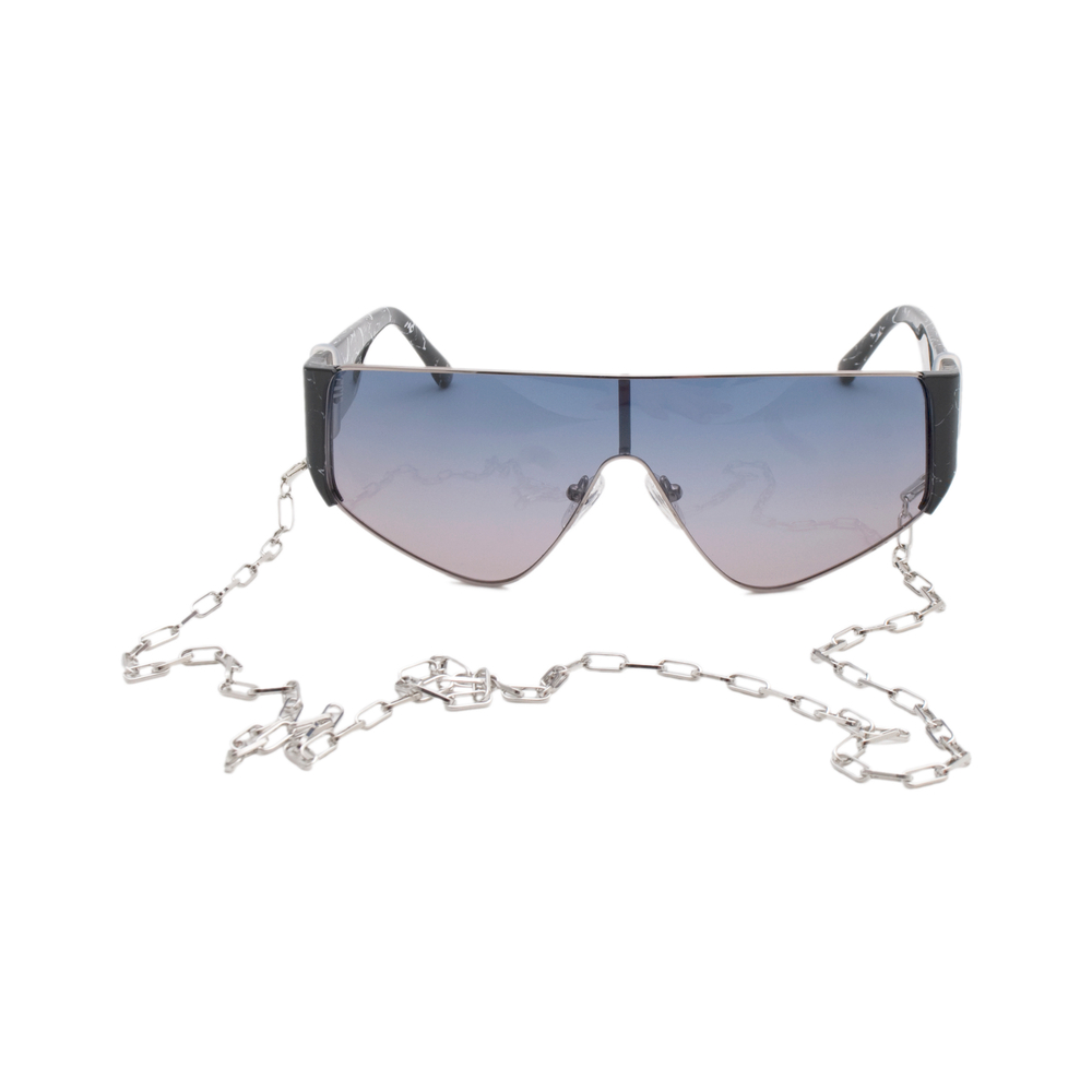 Очки Neolook Sunglasses 1487 c.003 маска серебряные с черным