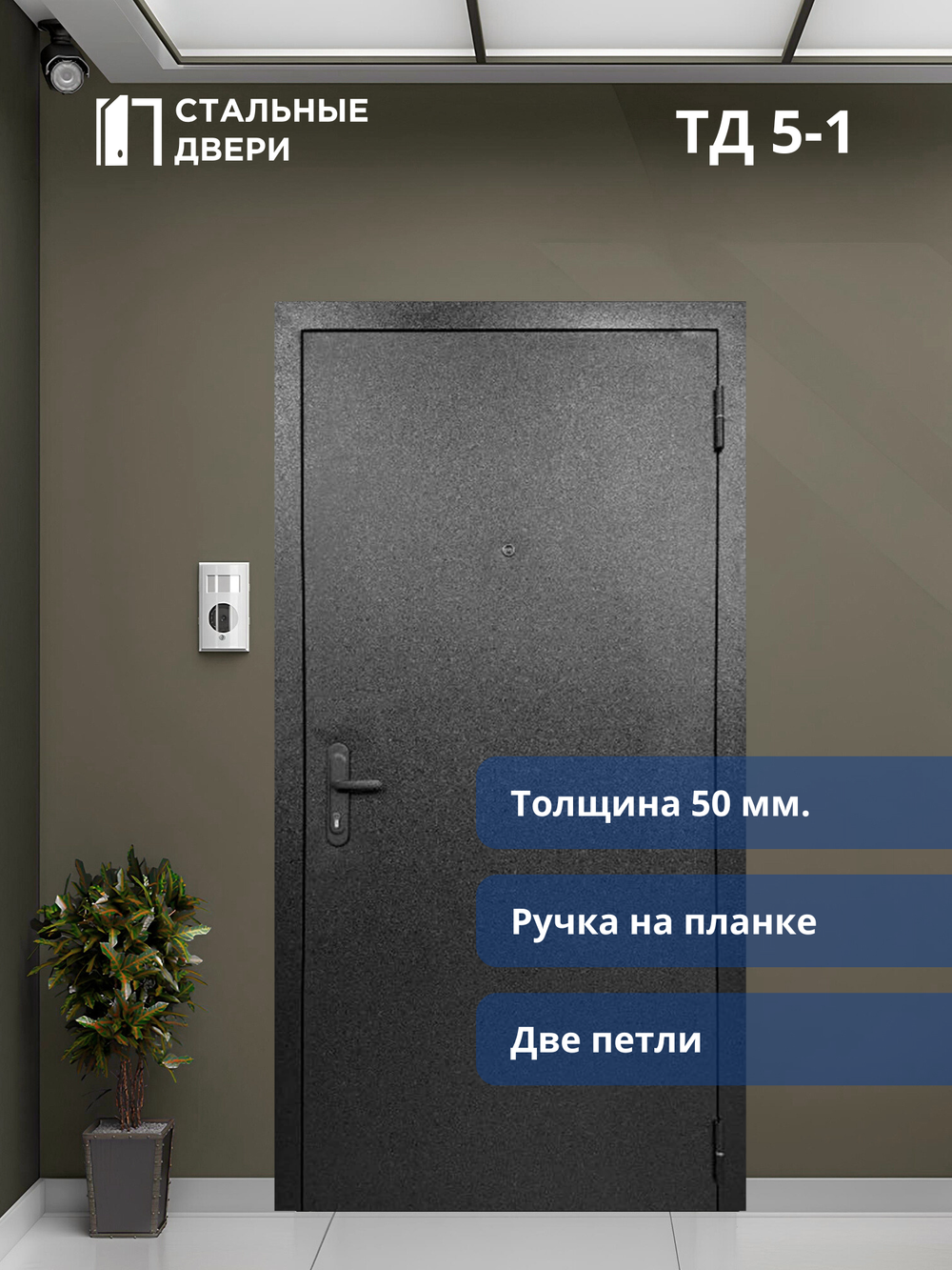 Входная дверь ТД 5-1