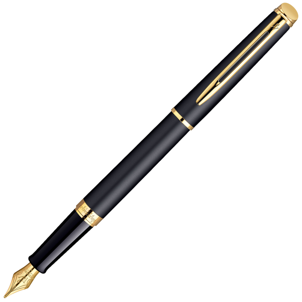 Waterman Hemisphere - Matt Black GT, перьевая ручка, F