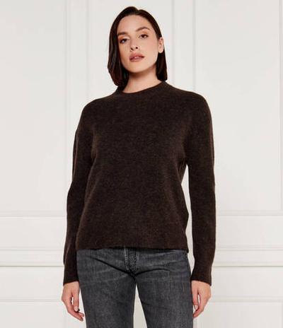 Шерстяной свитер ANOUR Sams\u00f8e Sams\u00f8e - коричневый(F18422025)