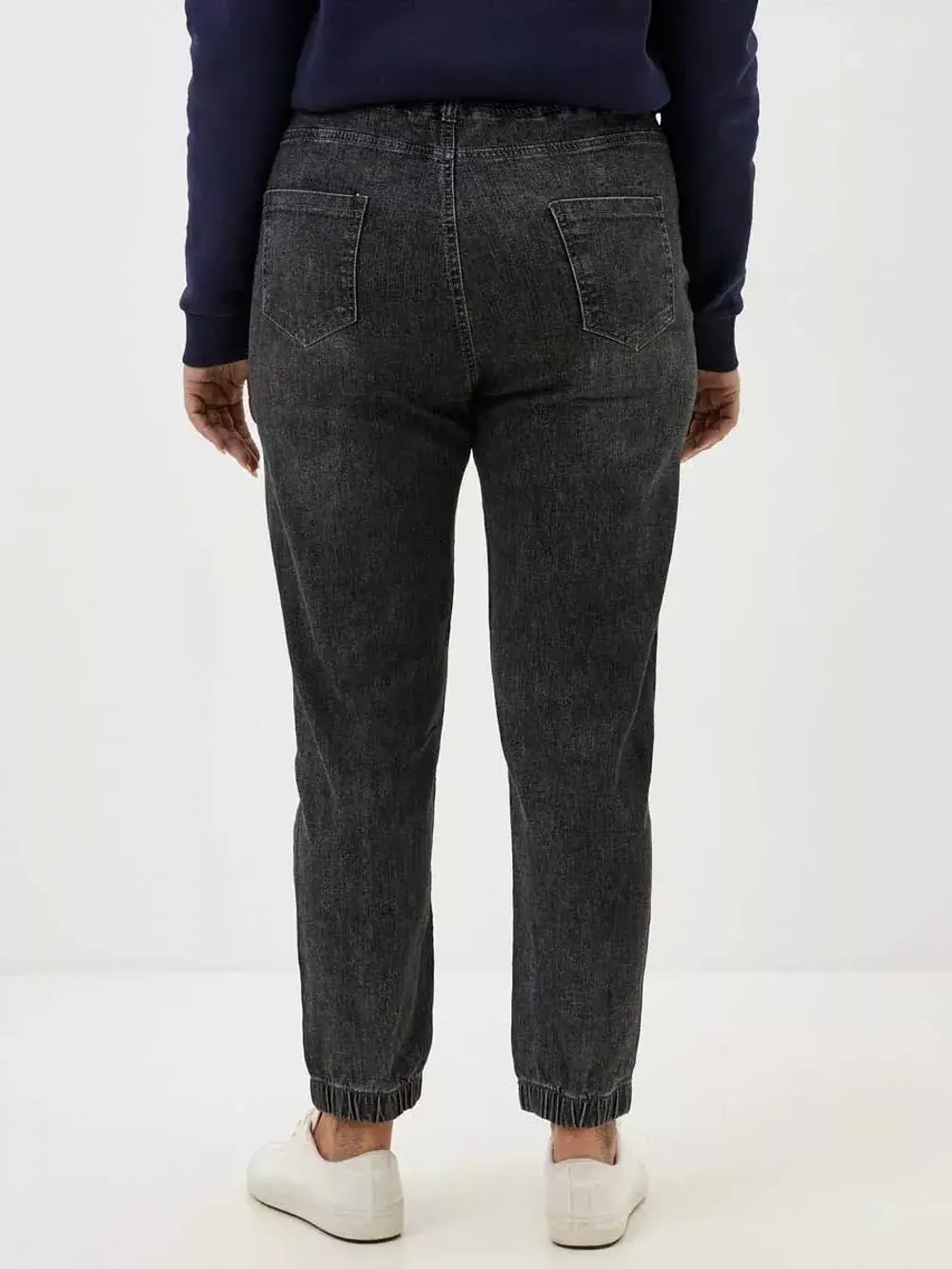 Джинсы на резинке больших размеров