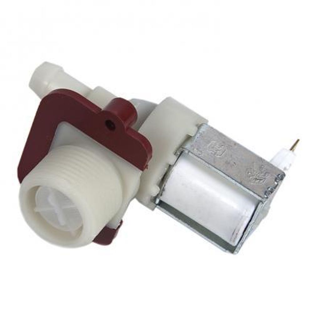 Клапан электромагнитный для стиральной машины Whirlpool (Вирпул) - 1 Х 90* - 104773, 019734, 194396, VAL111UN, 481281729053, AV52101, 92210368, 481981729326